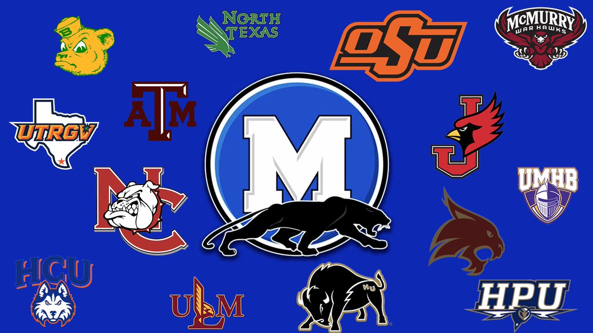 Thank you to all the colleges who have made it a point to come out to our first week back in action. We look forward to seeing you all again, and many more. #PantherPride #WinTheDay