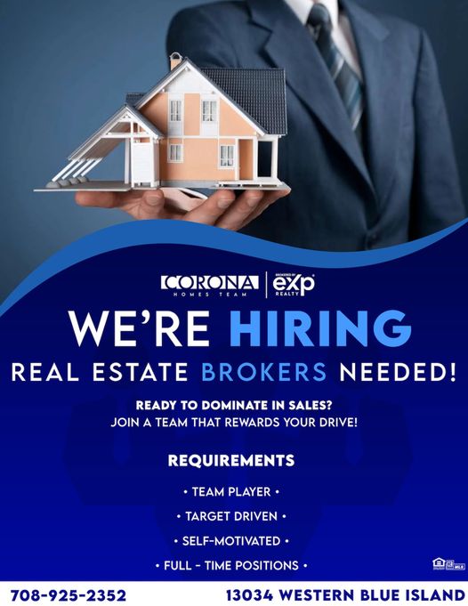 Ready to make a difference in real estate? Join Corona Homes! We're expanding and seeking passionate team players. Contact us at (708) 925-2352 to learn more. Let's make a difference together! 🚀 #JoinTheTeam #CoronaHomesTeam #HiringNow #coronasharks