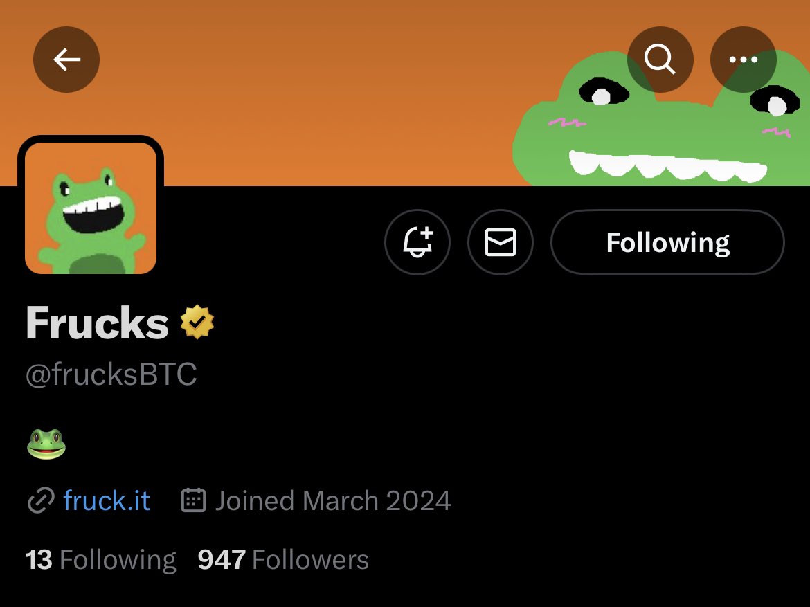 Early alpha - <a href="/frucksBTC/">frucks</a> 

Hilarious art and website, would def keep an eye just for the degens sake 😂😂