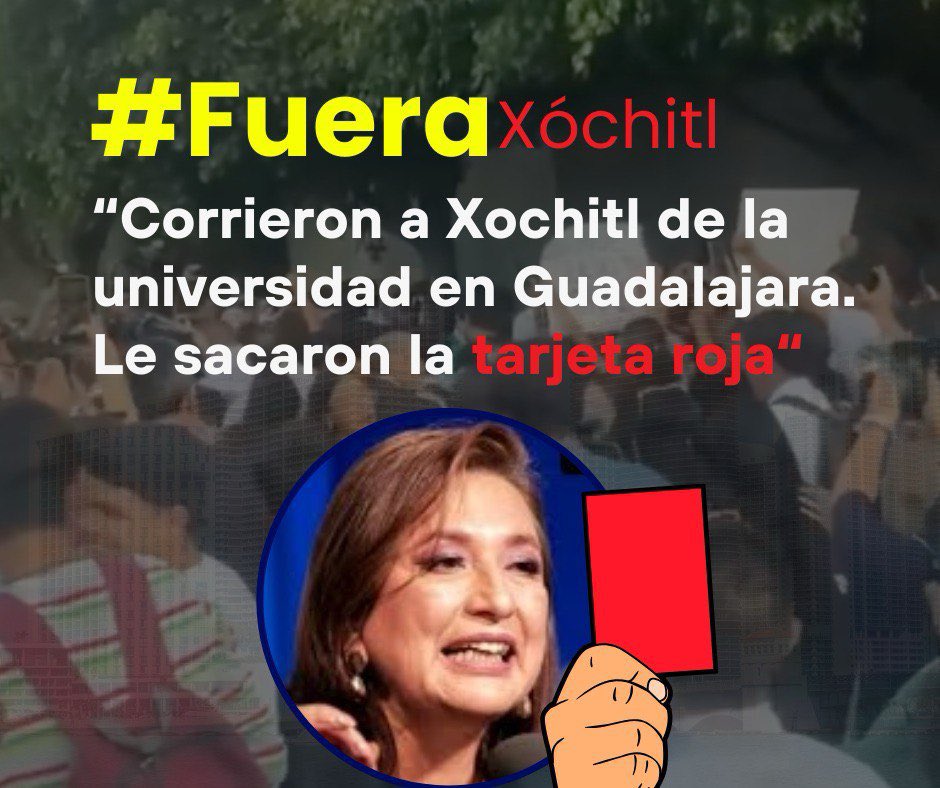 Nodi quiere a Xóchitl por ser una corrupta #FueraXóchitl 👎🏻👎🏻🤬🤬