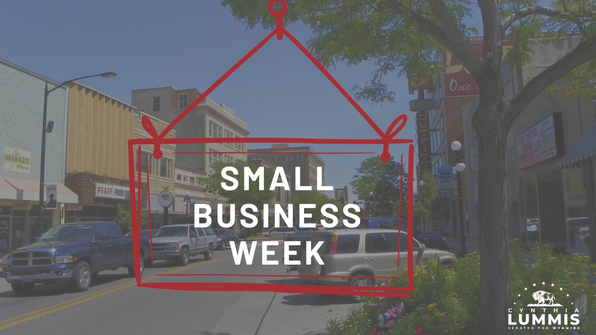 Drive through any town in Wyoming and it is clear - economic prosperity and job creation is spurred by small businesses not big government. During #SmallBusinessWeek, we celebrate the innovators and risk takers who power our towns and propel our country forward.