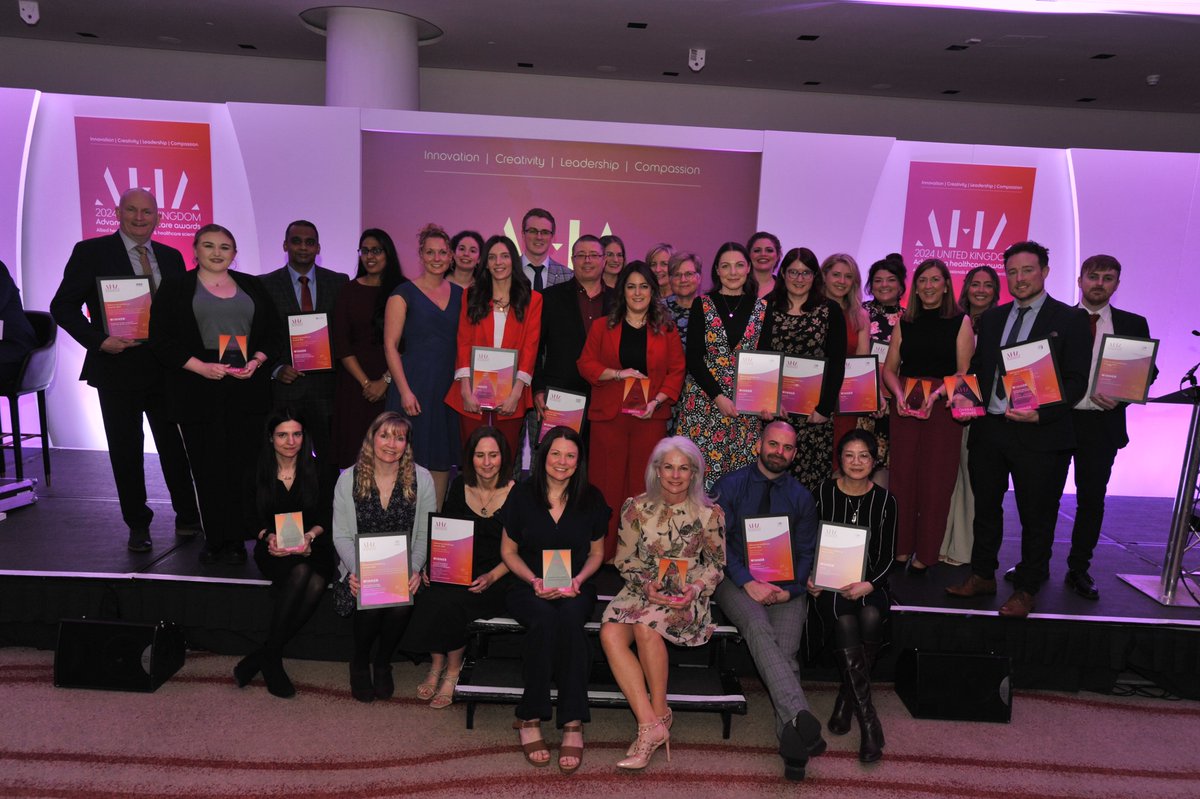 Visit the #AHAwards website to check out the winners & finalists ahawards.co.uk/uk/ Congratulations to all! @IBMScience @ahcsuk @WGHealthandCare @healthdpt @NHSEngland @ipemnews @BAPO2 @WeHCScientists @CSOSue @warner_md @RuthCr @DeeARipley