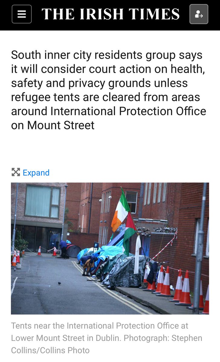 If Harris clears the “tent cities” on Dublin’s Mount Street after being humiliated by photos in the international media, where do they go? They have to be put somewhere. What village is going to bear the brunt of his public humiliation? 👇👇👇