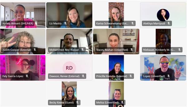 Love the @MicrosoftFlip #FlipSider community! So much love, support, & positivity! 💗 Extremely grateful to learn alongside these fabulous people! ✨ #FlipFam #FlipForAll