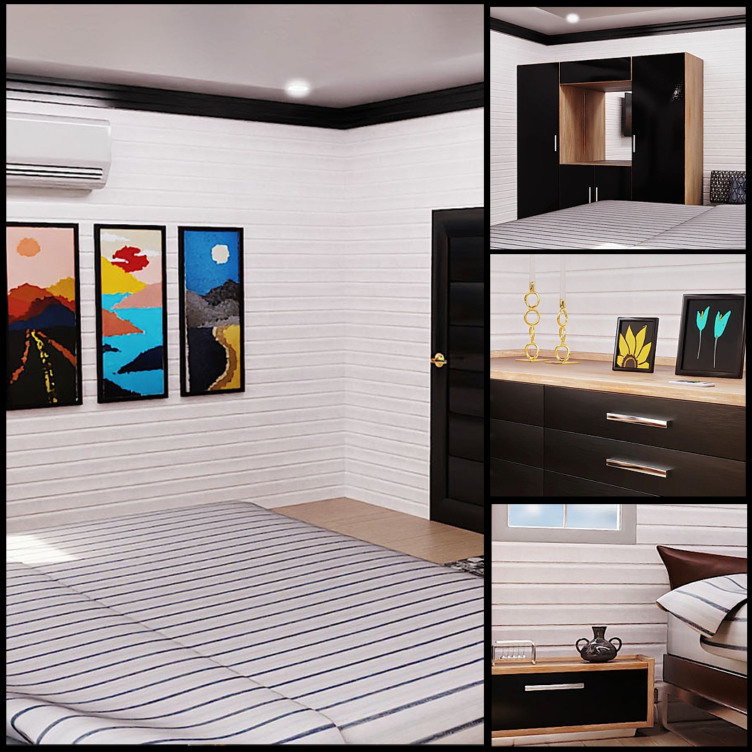 clacydarch's 'PREMIER Release' Minimalist Simple Bedroom at 50% off renderosity.com/marketplace/pr…