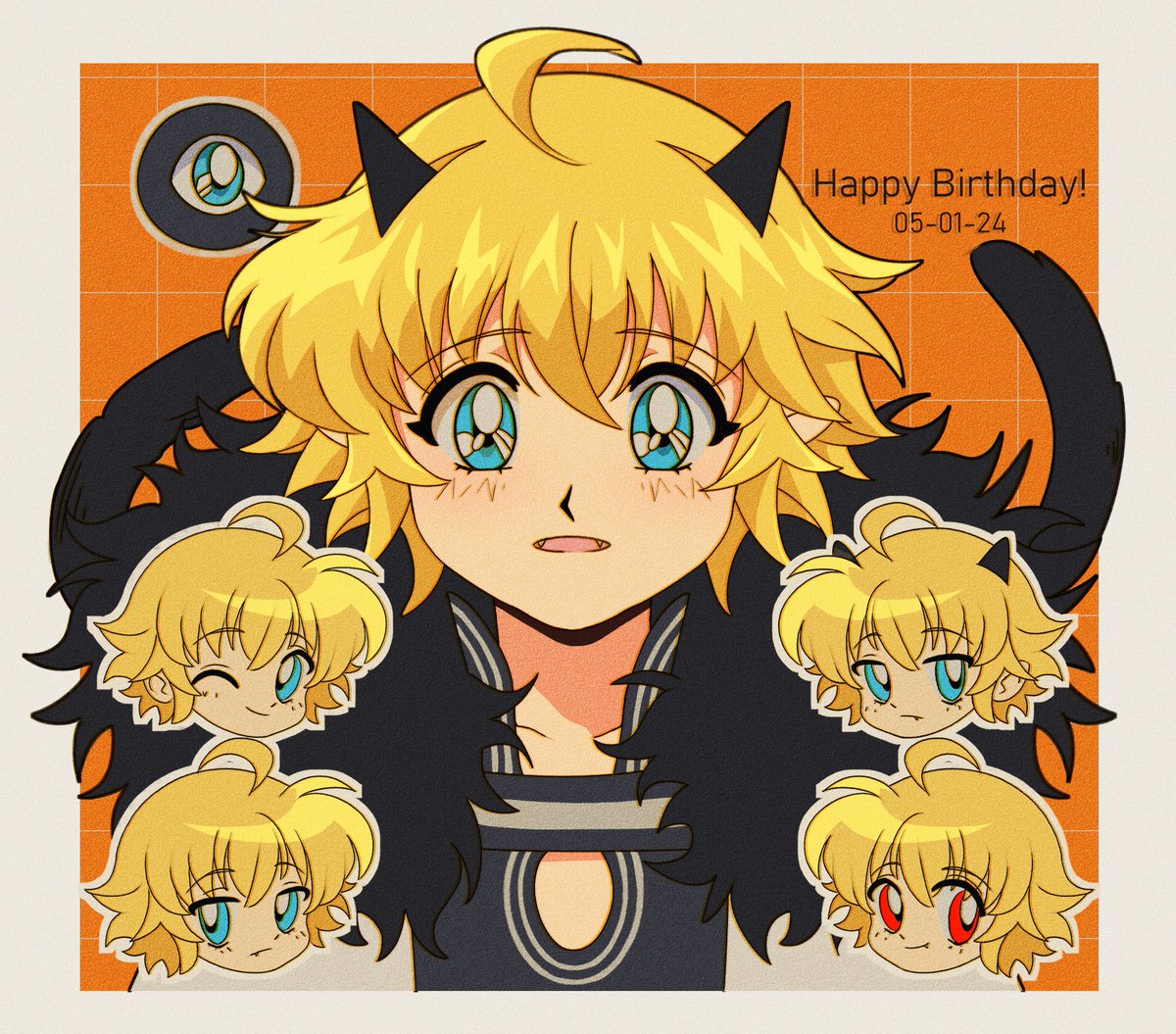 just realized there's something funny about celebrating an immortal demon's birthday...here's to the day we can celebrate it when he's human...!
#owarinoseraph