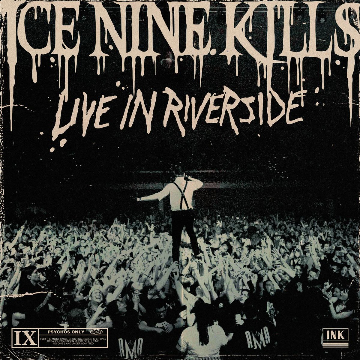 The Live In Riverside EP from @ICENINEKILLS is out now 🔪📽️ Watch the latest video for 'Welcome To Horrorwood' - found.ee/INK-LIR