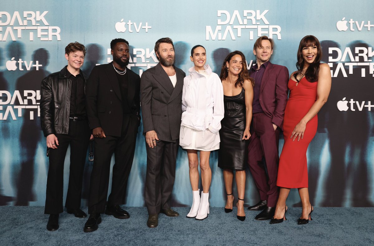 Dove into new dimensions at the #DarkMatter premiere last night. 🌌 Stream the new series May 8 on @AppleTV.