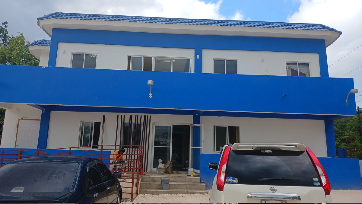New Lacovia Police station in st Elizabeth. Government at work