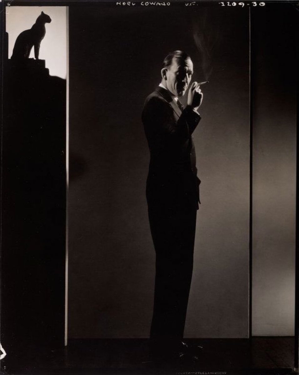 Noël Coward, of course, by Edward Steichen.