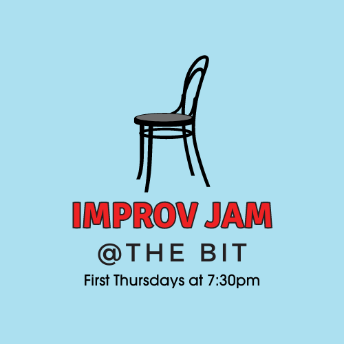 BitImprov's tweet image. The jam is back this Thursday! Come show off what you can do onstage at The Jam OR at our drop-in classes! Register in our bio link! #improvjam #improvclass #learnimprov