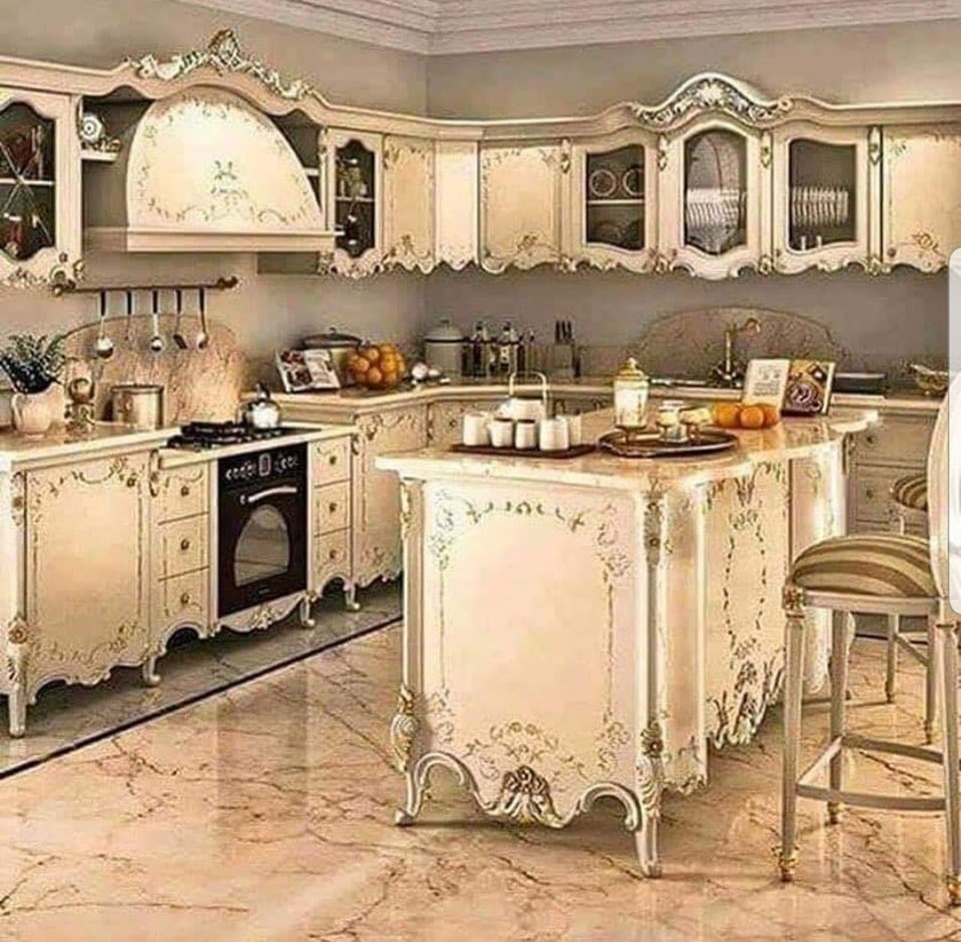 With one word. How would you describe this kitchen?