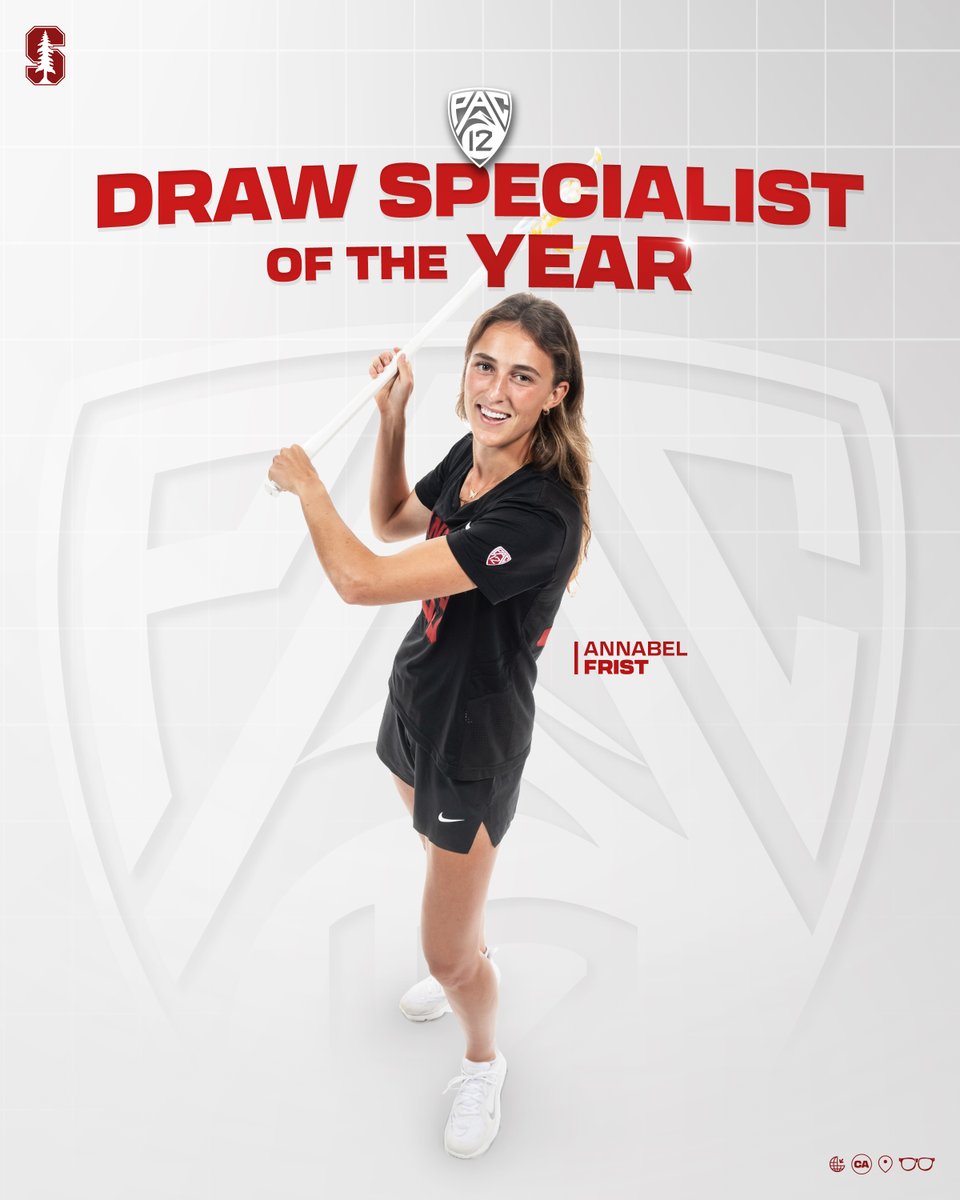 Absolutely dominant 👊 The Pac-12 Draw Specialist of the Year is Annabel Frist ‼️ #GoStanford