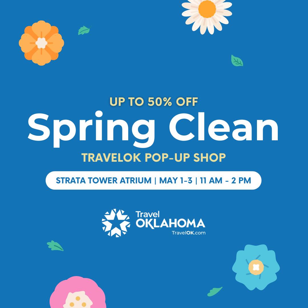 Come see us at 123 Robert S. Kerr in downtown OKC tomorrow through Friday for our Spring Cleaning Sale!