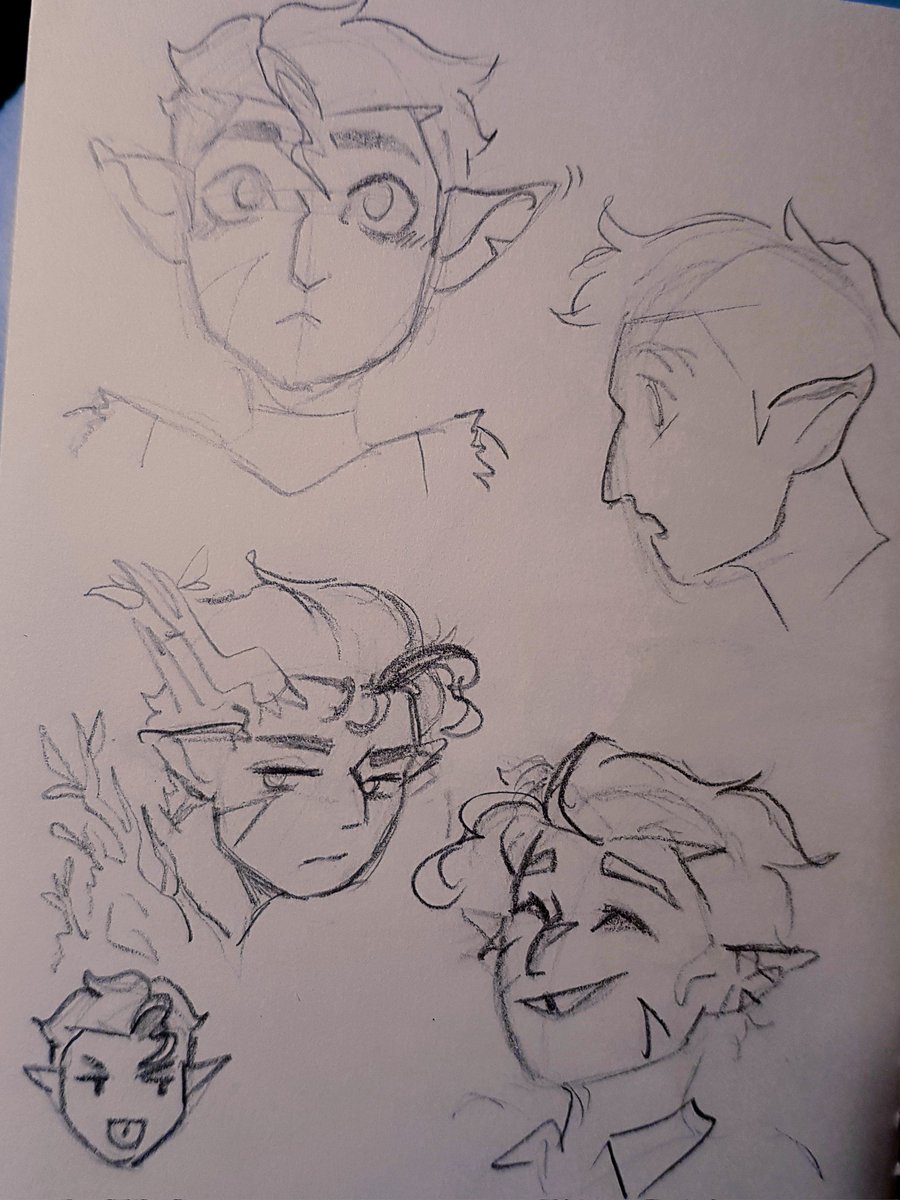 dnd doodles while i wait for my turn