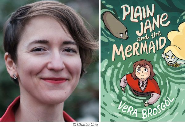 We spoke with Caldecott Honoree and Eisner Award winner Vera Brosgol about her new middle grade graphic novel ‘Plain Jane and the Mermaid,’ her love of fairy tales, and the importance of collaboration buff.ly/44u1SHi