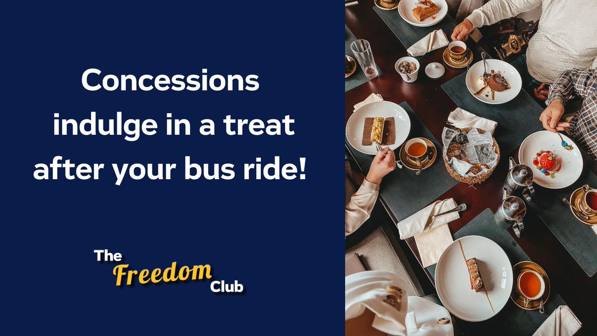 Flash your Warrington's Own Buses ticket at White Lace Bakery in Golden Square and enjoy exclusive offers. High Tea for just £8.95 or a Cream Tea for £10! 🍰🚌 #FreedomClub #Warrington #ExclusiveOffer #sweetdeal