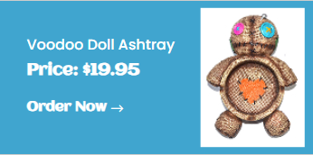 🚨New Product Alert🚨  #Voodoo Doll Ashtray available @ cedargroveherbs.com/home-decor-c-1…

#voodoodoll #ashtray #smokers #novelty