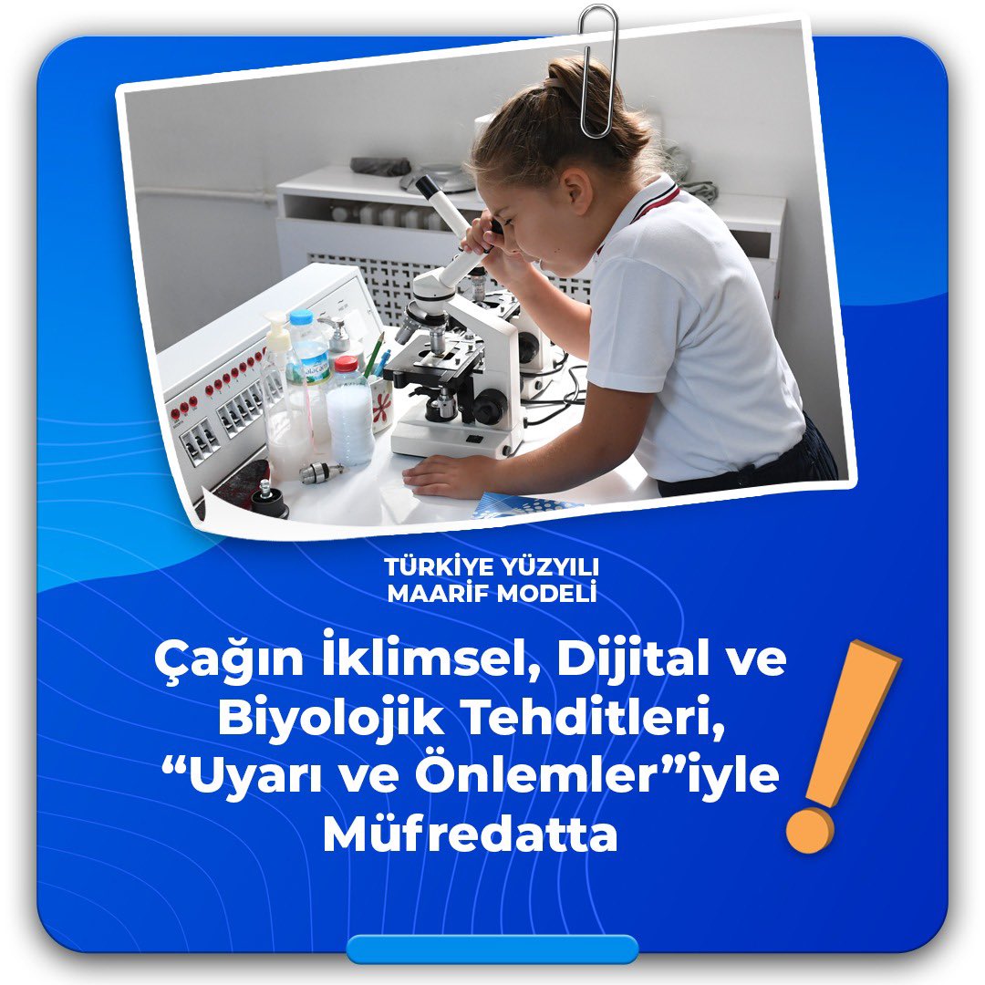 Temel eğitim sosyal bilgiler müfredatına 'siber zorbalık', 'teknoloji bağımlılığı', 'Kovid-19 salgını' ve 'afetler' gibi konular eklendi. #KöklerdenGeleceğe @tcmeb @Yusuf__Tekin