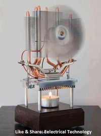 Thermoelectric- Fan- Driven-By -a-candle instructables.com/Thermoelectric…