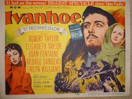 Watching 'Ivanhoe', 1952 on TCM🥰while eating lunch. Heard interesting line in the film. 'For every Jew you show me who's not a Christian, l'll show you a Christian who's not a Christian.' Soon after horror of WWII, all 3 screenwriters were gentiles. The line resonates today.