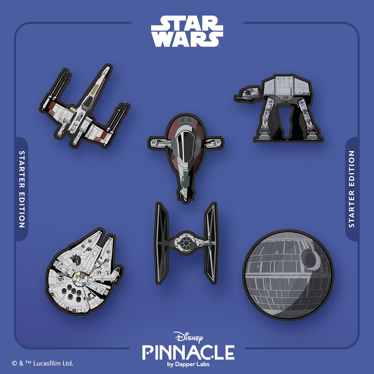 🔥🎉Sweepstakes Alert in Early Access! 🙌 In honor of STAR WARS™ Day, the Villains of the Galaxy Sweepstakes starts NOW! Find out how to enter in the thread below and how the all-new STAR WARS™ featured Starter Edition digital pin set gets you an entry!