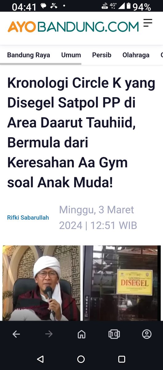 Diskrimatif presiden tiba2 intervensi warung yg buka 24 jam ditutup Pemda di Bali. Ia katakan tdk ada boleh ada perda yg larang jam operasional Sedangkan tdk jauh dari 8@ng$@t ini ia biarkan AA Gym via Satpol PP segel Circle K yg buka 24 jam liputan6.com/amp/5585501/wa…