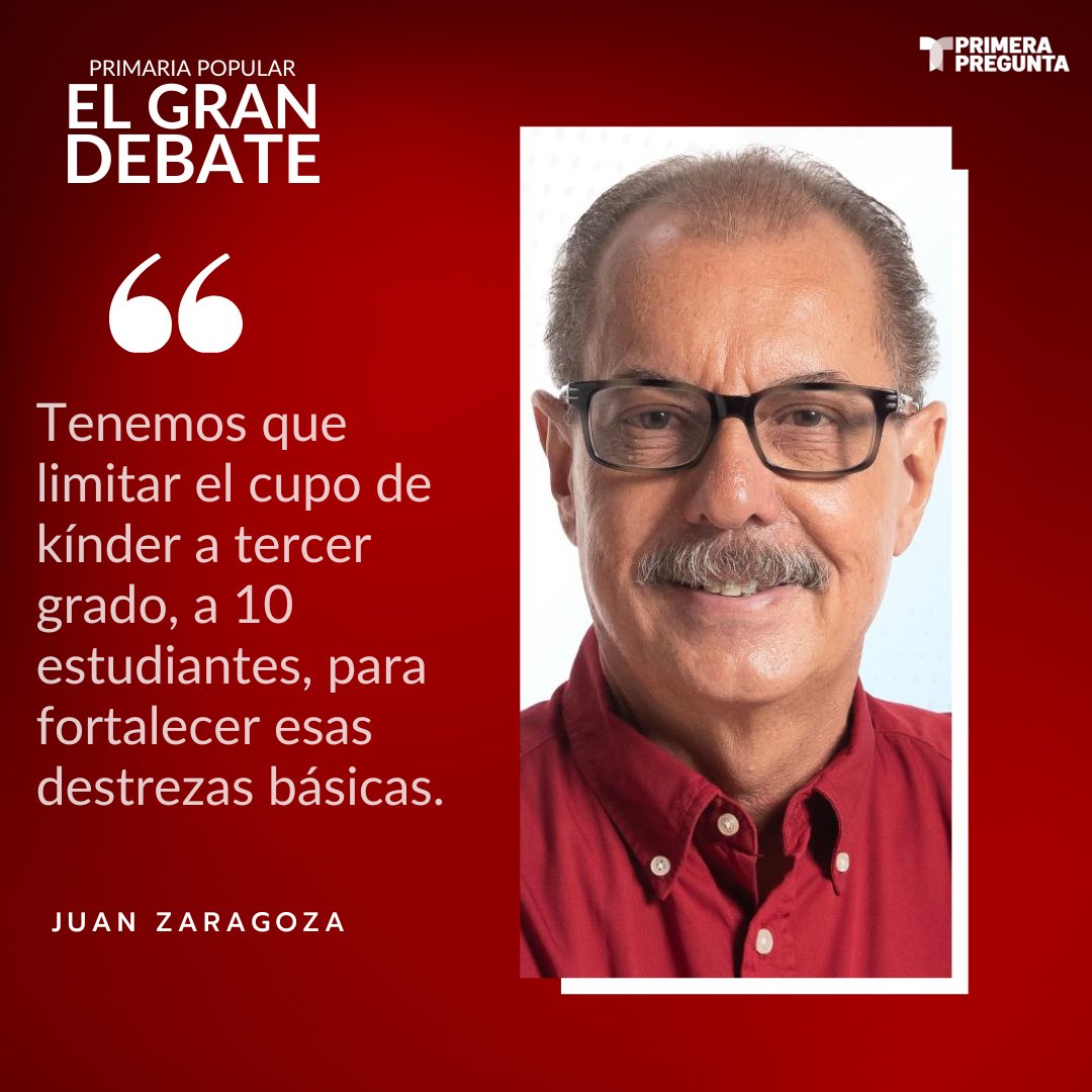 Tema: Educación | Primaria Popular #ElGranDebate