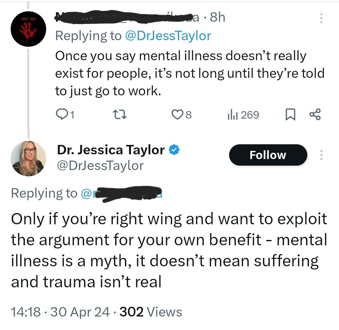 Yes mental illness is real, it's not a myth, and this is atrocious.