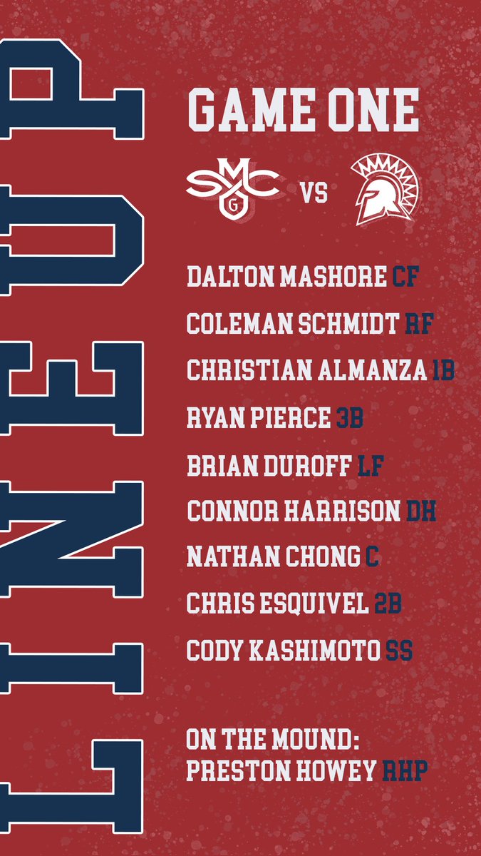 Taking on the Spartans in just a couple minutes!

📺 tinyurl.com/2n9srxe2
📊 tinyurl.com/25zy9f6f

Lineup for today’s matchup:

#GaelsRise