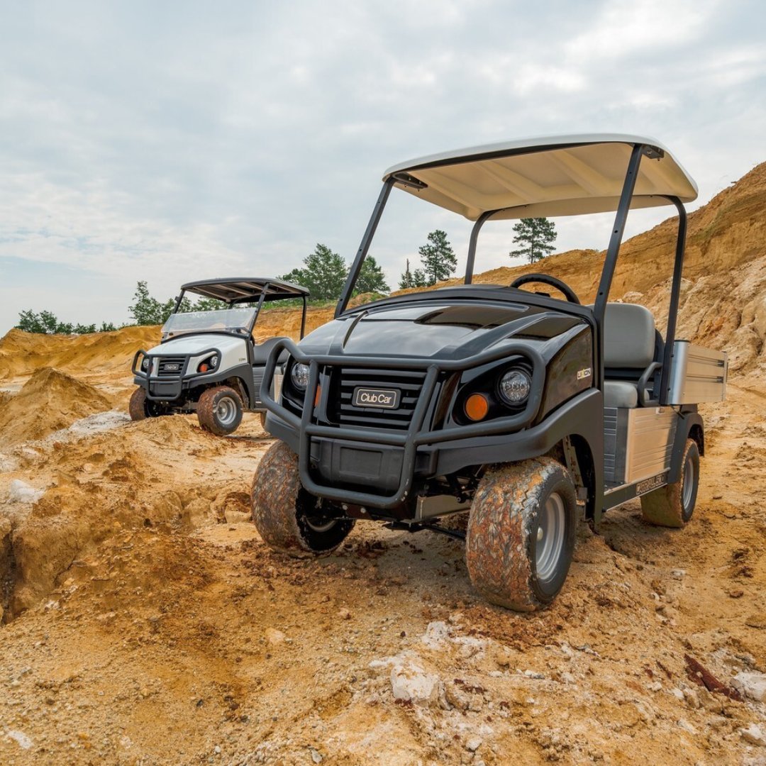 Unlocking efficiency on wheels: The Club Car Carryall - your ultimate utility companion for any task, any terrain. 💪