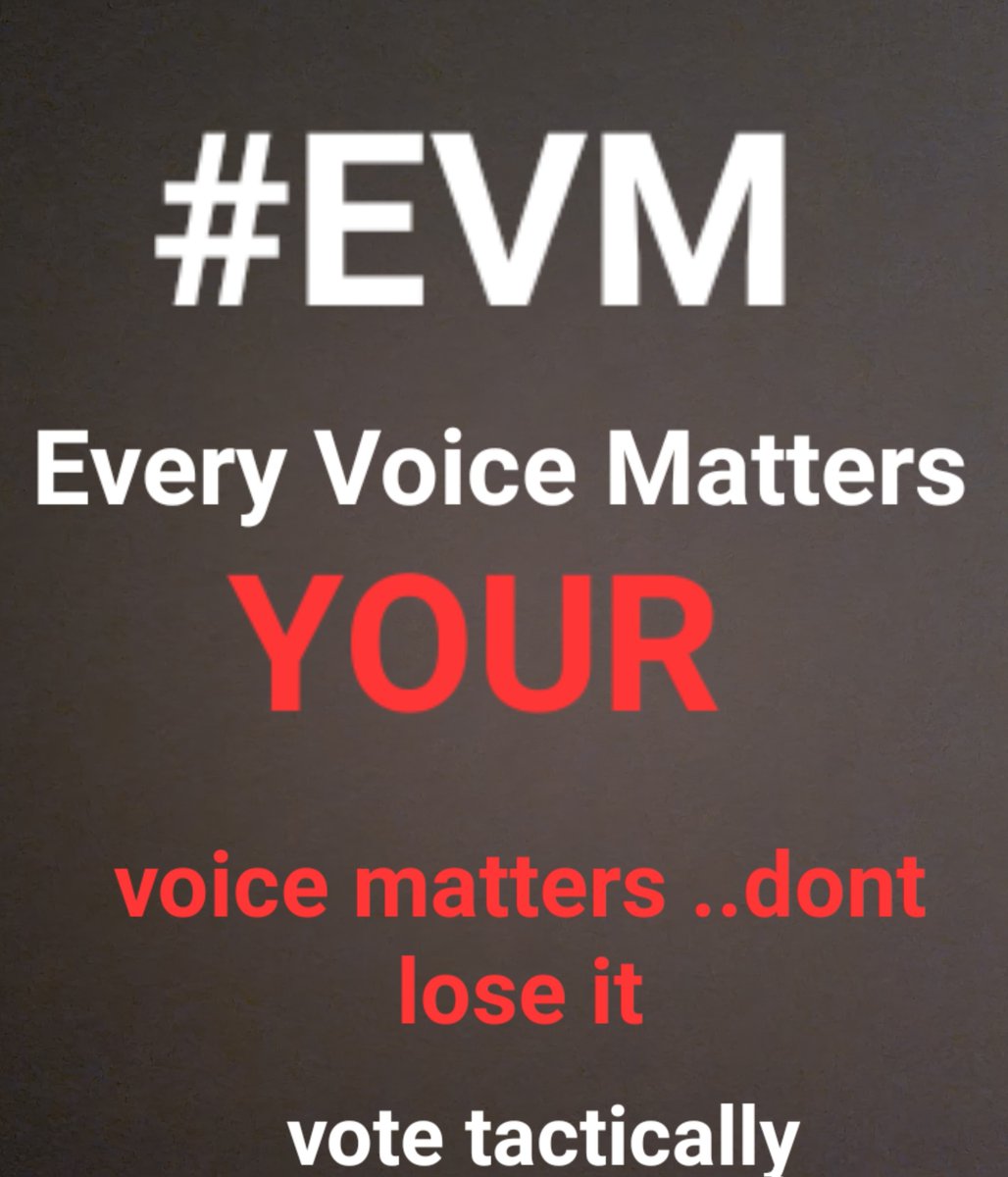 #EVM EVERY voice .atters...together let's get #ToriesOut664  
#GeneralElectionNow #JackanoryTorys 
#Bregret