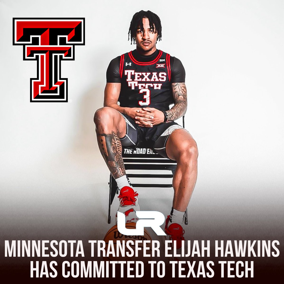 NEWS: Minnesota transfer Elijah Hawkins has committed to Texas Tech, a source confirmed to @LeagueRDY. @TiptonEdits was first. Hawkins began his career playing two seasons at Howard before spending last season at Minnesota. He’s a native of Washington, DC. He averaged 9.5PPG,