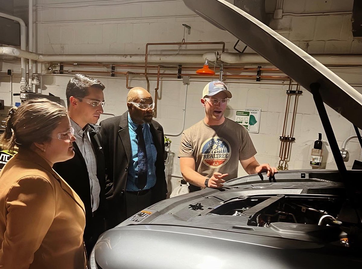 Our team was honored to host Jessica Sewell and Adam J. Sachs from The Office of State Senator Tammy Duckworth and John McEwen from the State Senate 3rd District to our garage this past week.

Special thanks to Adrienne Irmer for your help and support in setting this meeting up!