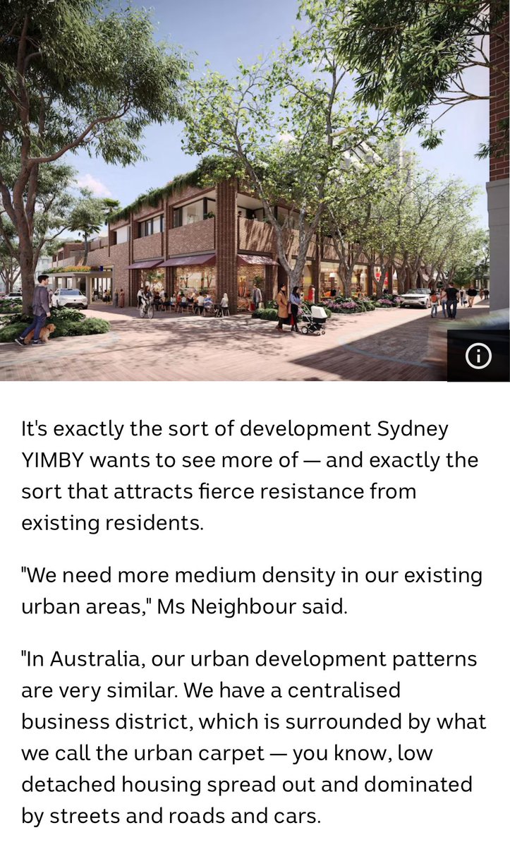 We’ve been profiled in the ABC talking about this development in Neutral Bay which has attracted hundreds of objections from local residents. abc.net.au/news/2024-05-0…