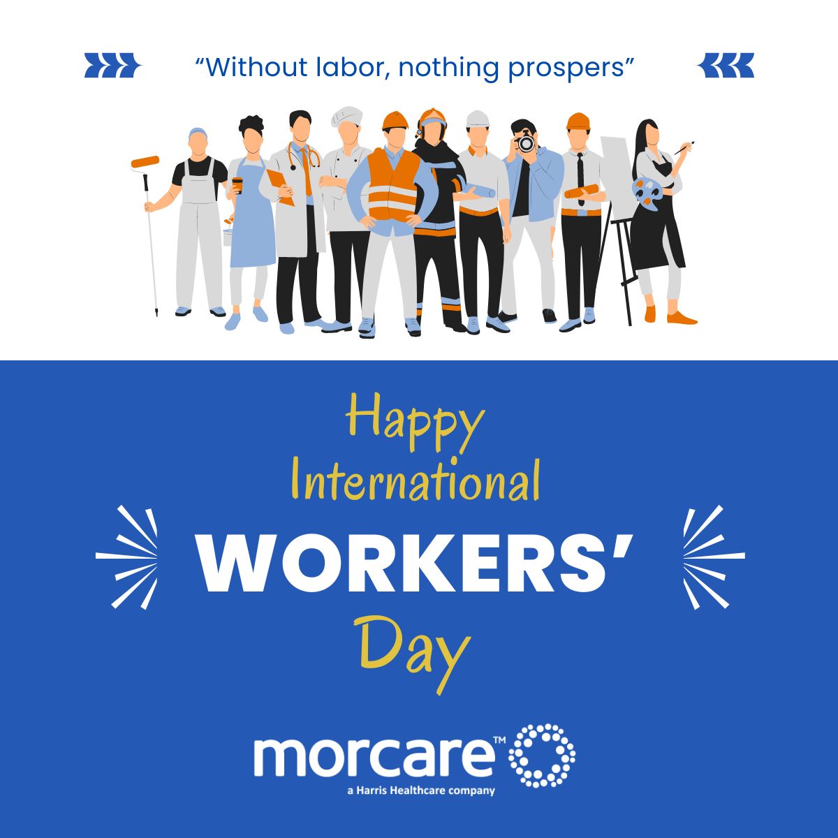Today, we celebrate the dedication and hard work of every professional around the world. Happy International Workers' Day to everyone contributing their skills and passion to make a difference! #InternationalWorkersDay #WeAreHarris