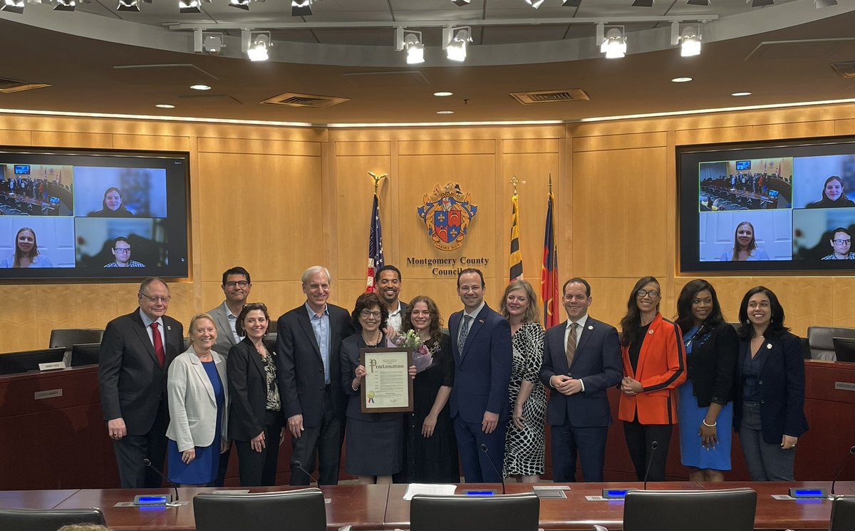 As we honor the retirement of my friend and longtime Executive Director to @MoCoCouncilMD, Marlene Michelson, I sincerely thank her for her decades of valuable service to MoCo. A trusted confidant and mentor to countless public servants over the years. You will be greatly missed!