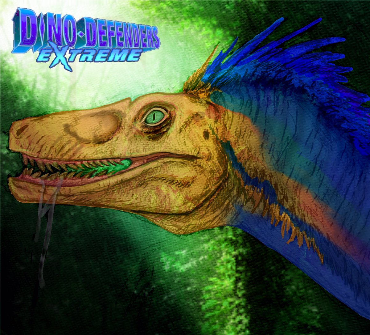 NeilFinnArts version of my Megaraptor. 💪#DDEX