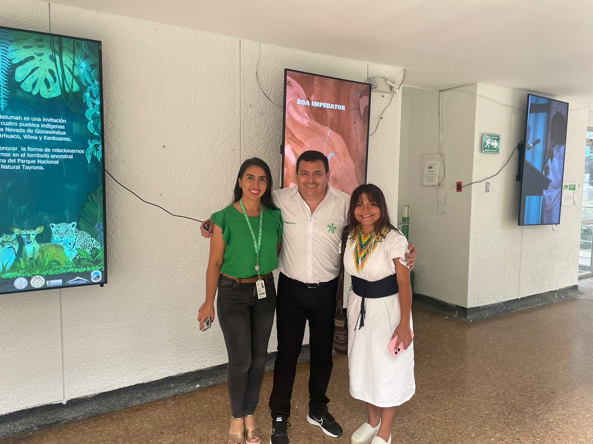 La ciudad de Santa Marta fue el escenario para llevar a cabo la jornada de diálogo de los equipos de trabajo de @senacomunica de los departamentos del Cesar, Magdalena y La Guajira, con el director general @jorgeelondonou y líderes de las comunidades indígenas.