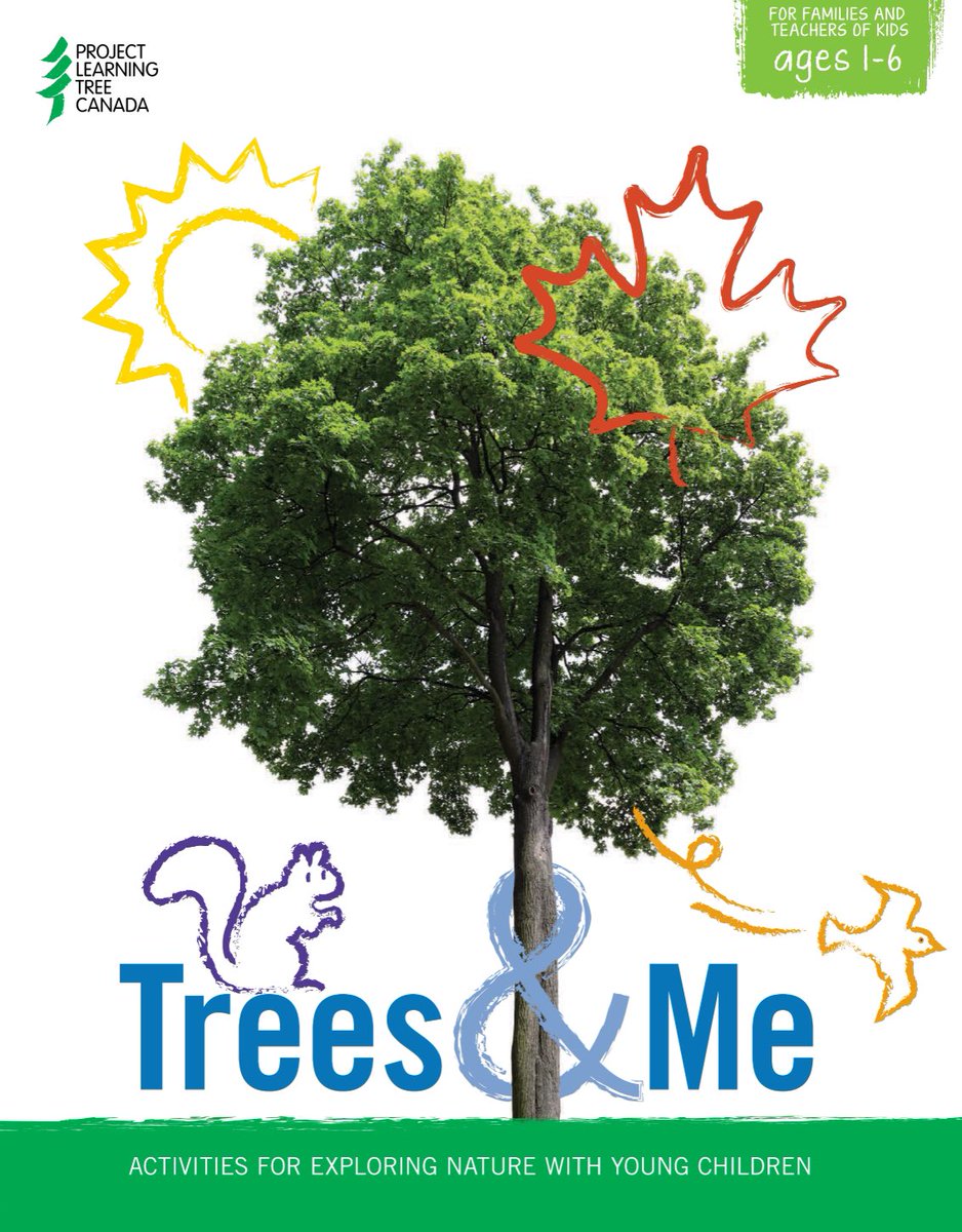 Spark curiosity in #nature with @PLT_Canada’s new Trees & Me Activity Guide for ages 1-6! Children will explore trees and nature with their senses, in all four seasons, and make connections with their local community. pltcanada.org/en/product/tre…
