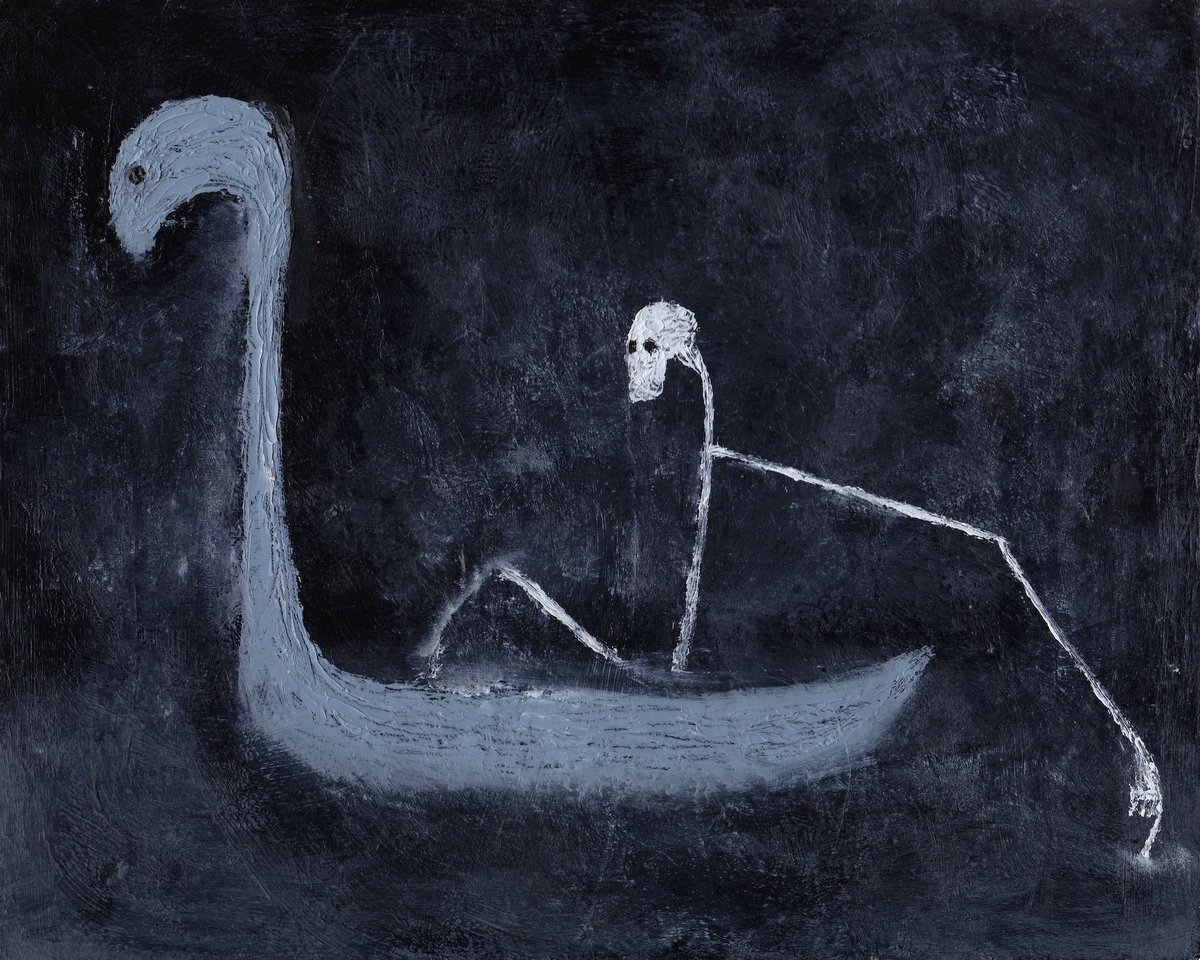 'Boatman' by Scott Daniel Ellison #scottdanielellison #art #boatman #painting