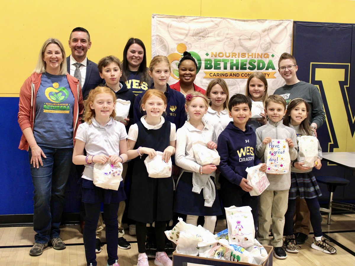 Nourishing Bethesda recently spoke to the fifth grade class at Washington Episcopal School about the intersection between food insecurity and homelessness. 🍎⁣
⁣
#NourishingBethesda 🧡💚 #Community #Caring #Nonprofit #MontgomeryCountyMD