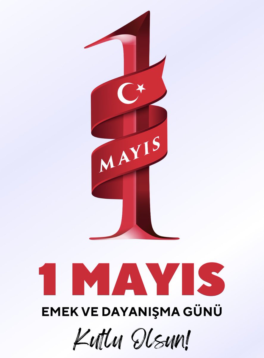 İşçinin emekçinin bayramı kutlu olsun! Hayatın tüm zorluklarına karşı kendi emeğiyle dimdik duranlara selam olsun.. #1Mayıs