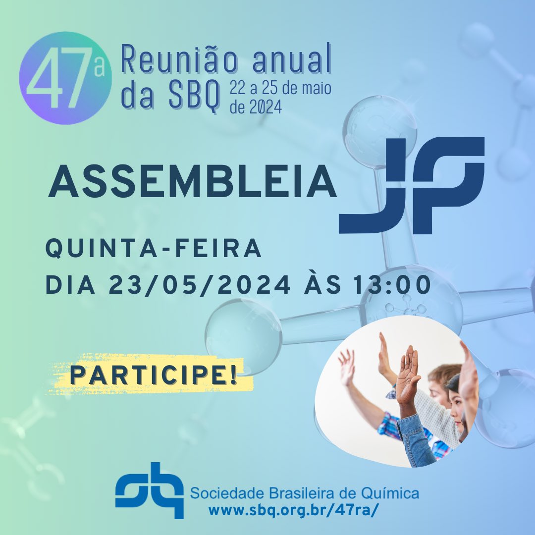 Younger Researchers - Brazilian Chemical Society tweet media