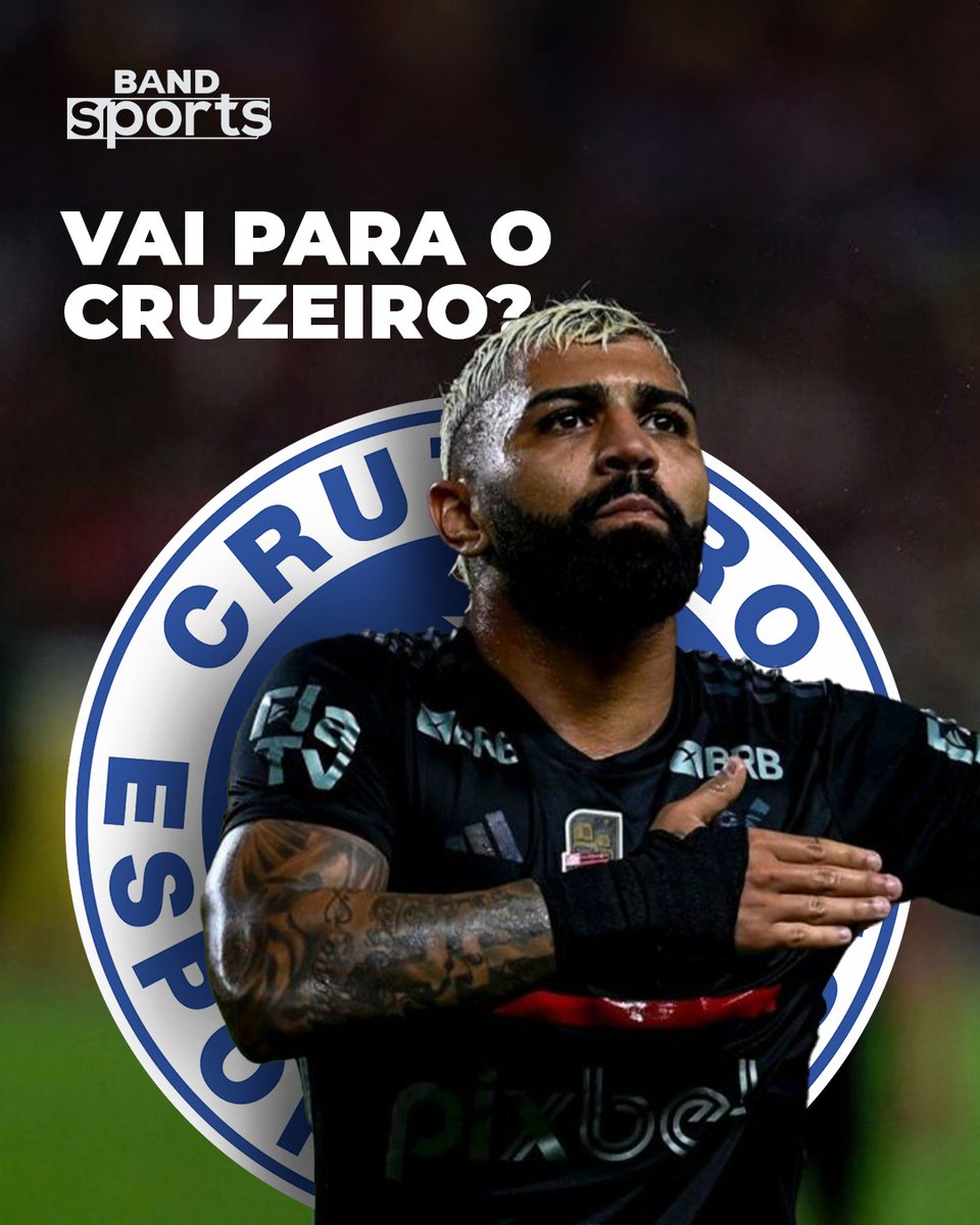 EITA!👀 Rumores sugerem que o Cruzeiro pode estar de olho em Gabigol após a venda da SAF do clube. Marcelo Moreno trouxe a informação durante o programa 'Os Donos da Bola', na Band. Com o recente negócio com o empresário Pedro Lourenço, o clube estaria disposto a contratar o