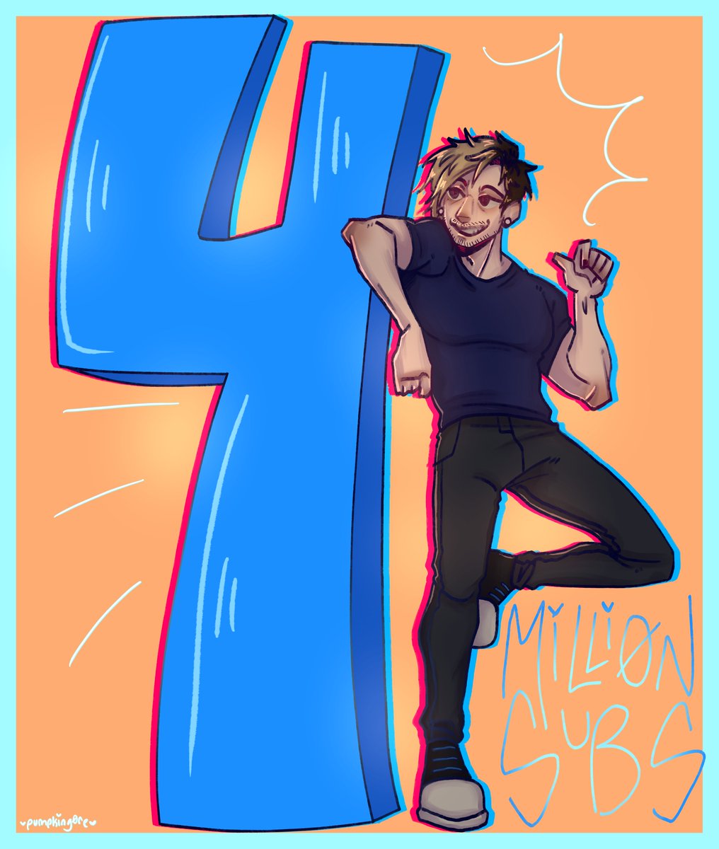 CONGRATS ON 4 MIL @IAm8BitRyan !!!!!!!!