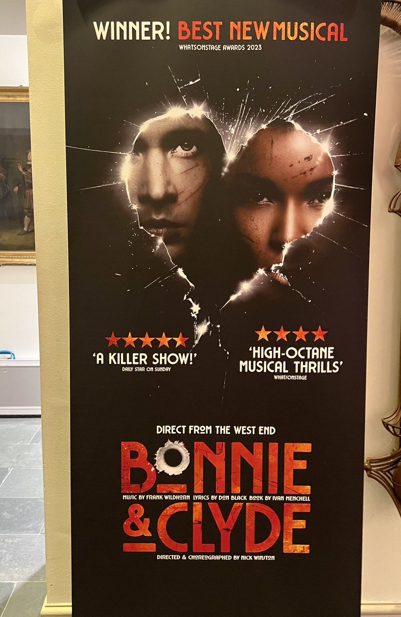 Saw @Bonnie_clydeLDN at @TheatreRBath tonight 🎭 An absolute triumph and even better than I’d imagined!