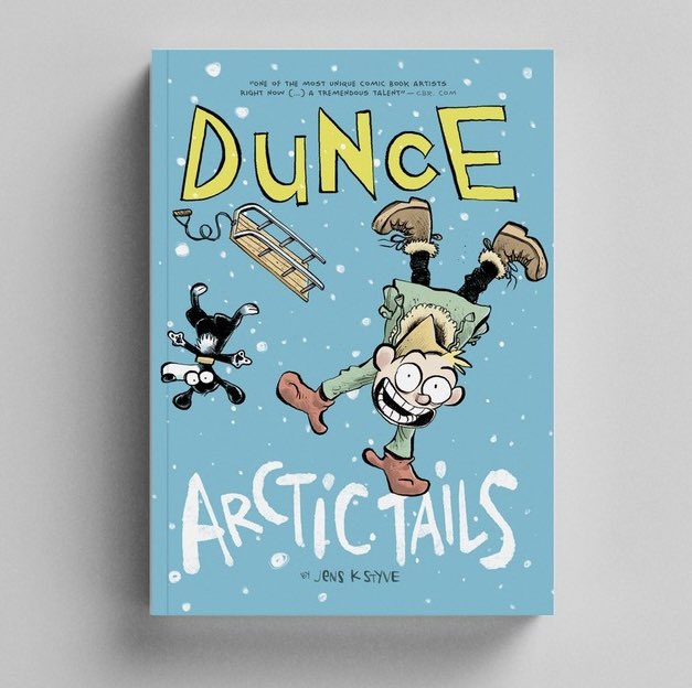 This wonderful review of the new Dunce-book made my day 😍 “Discovering a new gold standard comic strip is always a rare and precious joy.” Dunce: Arctic Tails reviewed by @aussiemoose in Australia 🇦🇺 : sparklyprettybriiiight.com/comics-review-… 🙏🏻🥲