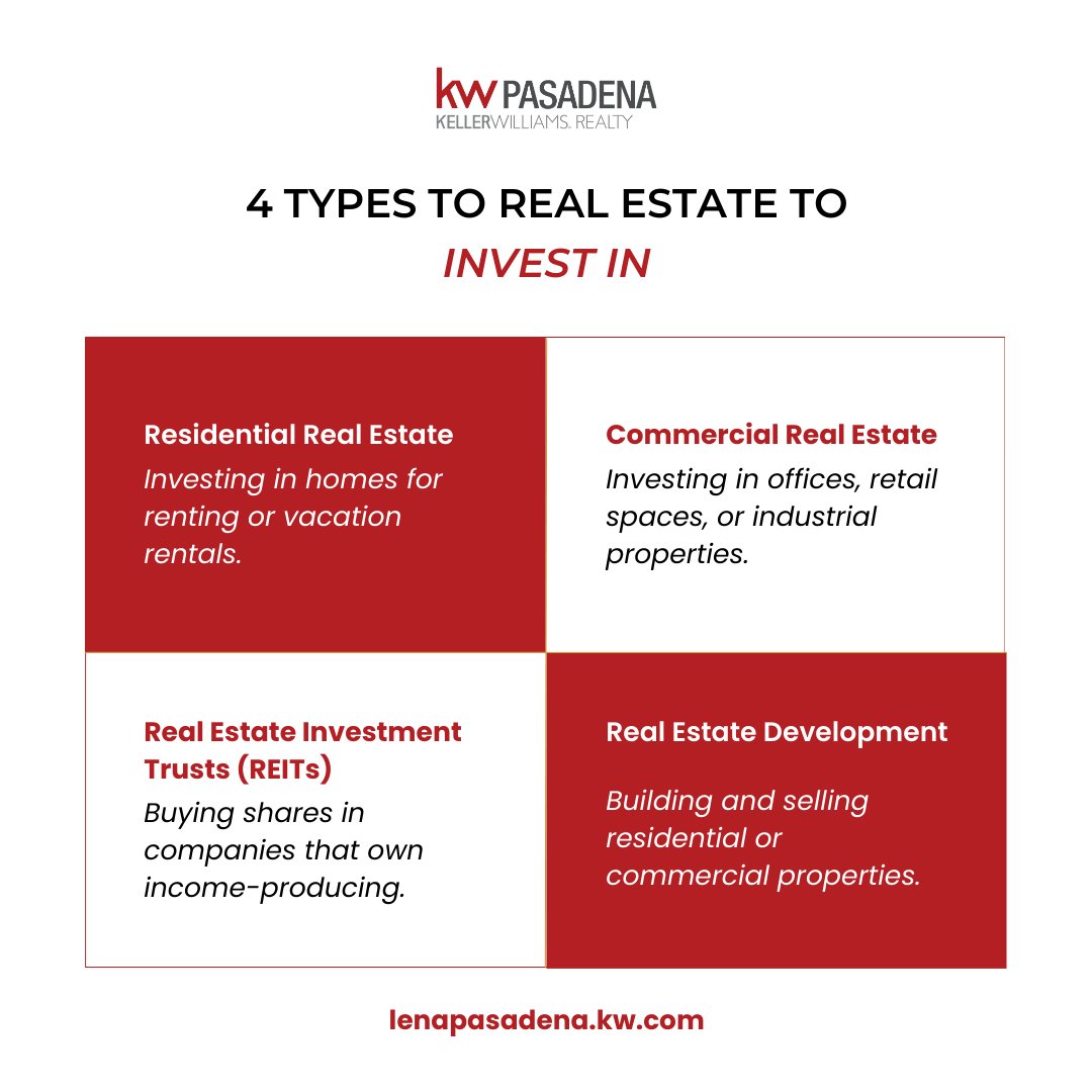 Diversify your portfolio with these four promising real estate investment avenues.
.
.
.
.
#LenaRealEstate #realestateagents #realestate #realestateagent #realtor #realestatelife #realestateinvesting #realestatebroker #realestateinvestor #realestateexperts #realtorlife #realtors