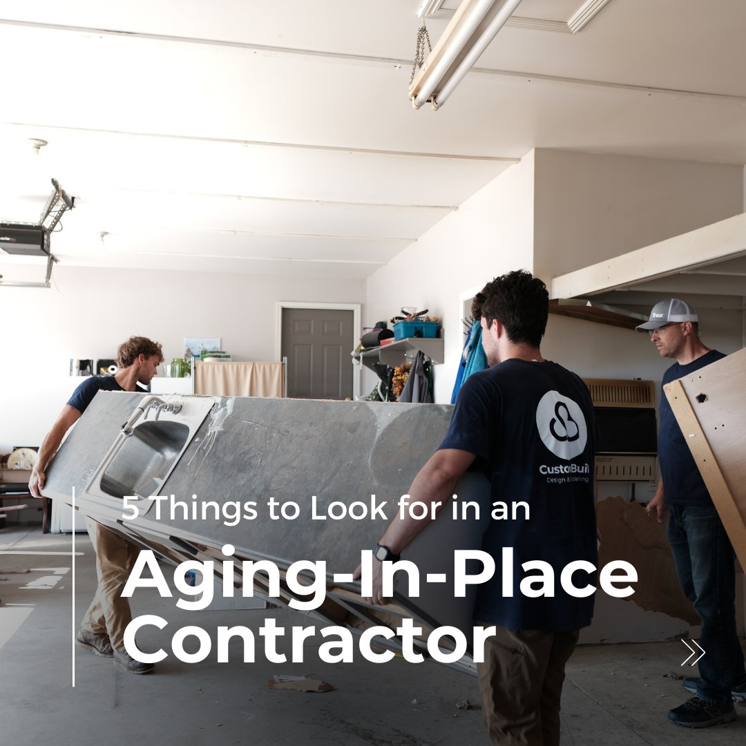 Planning an aging-in-place remodel? Finding the right contractor is the first step to a successful remodel. Click the link below to explore the top 5 things to look for in your aging-in-place remodeler:
hubs.la/Q02sWXDt0

#AgingInPlace #CustomBuiltMI